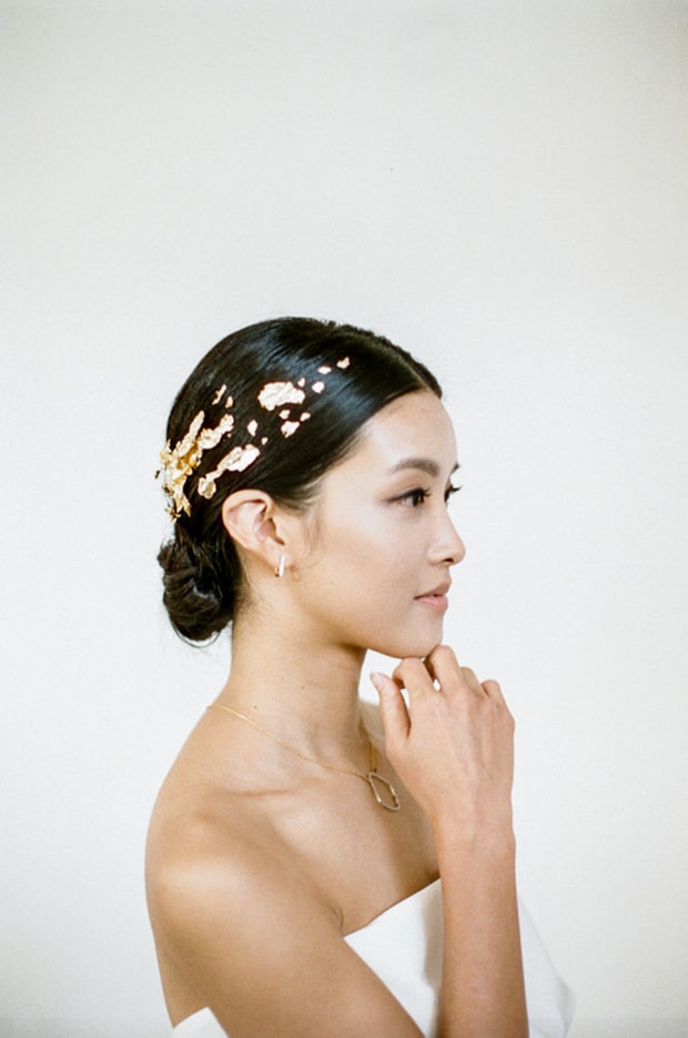 Chic & Contemporary Bridal Hairstyles | see them all on onefabday.com