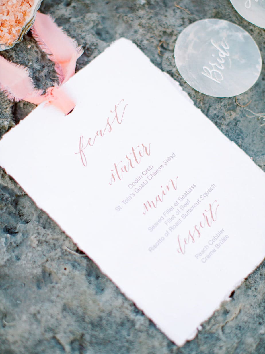 Coral Coastal Chic Shoot Styled by Eve Ever After by Into The light Photography | One Fab Day