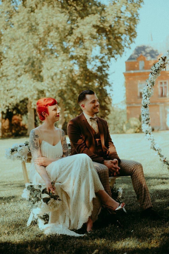 Stylish French Wedding at at Château de Nolet by Vanessa Madec | One Fab Day