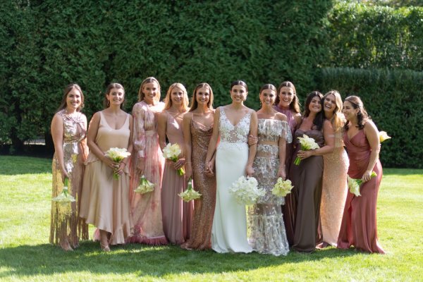 Brown Bridesmaids Dresses | One Fab Day