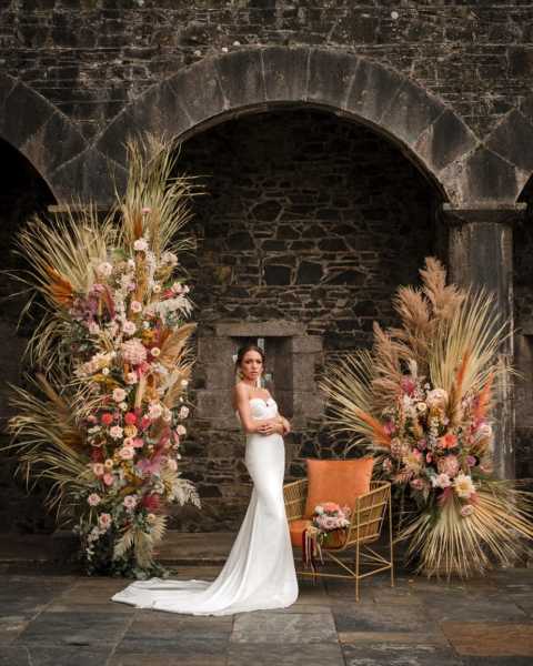 Boho Wedding Inspiration at Kilkea Castle | One Fab Day