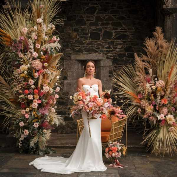 Boho Wedding Inspiration at Kilkea Castle | One Fab Day