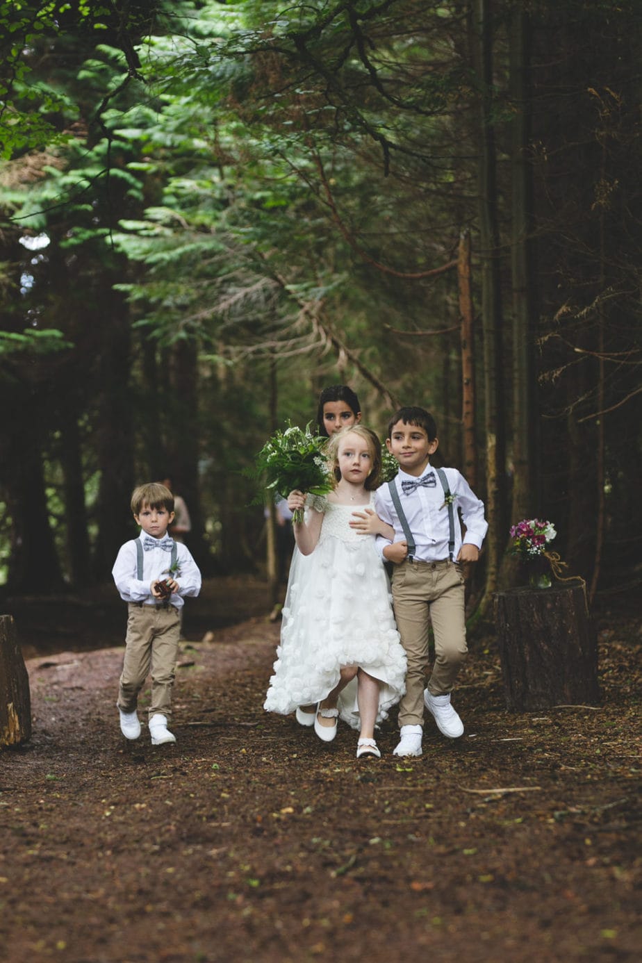 Boho greenery-filled wedding at Kippure Estate by Wild Things Wed | One Fab Day