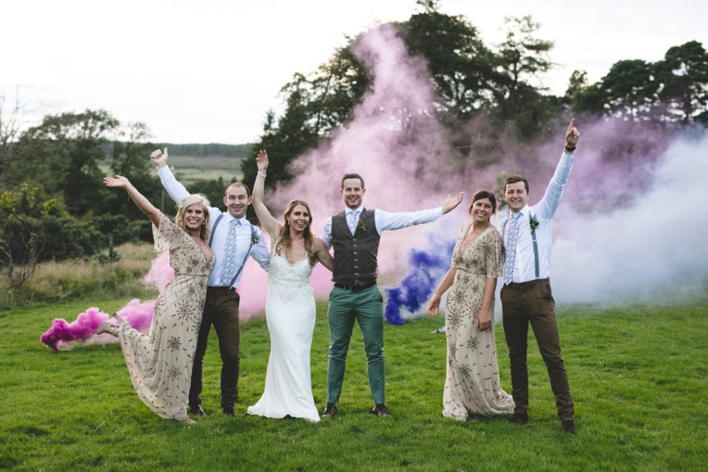 Boho greenery-filled wedding at Kippure Estate by Wild Things Wed | One Fab Day