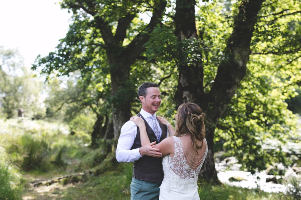 Boho greenery-filled wedding at Kippure Estate by Wild Things Wed | One Fab Day