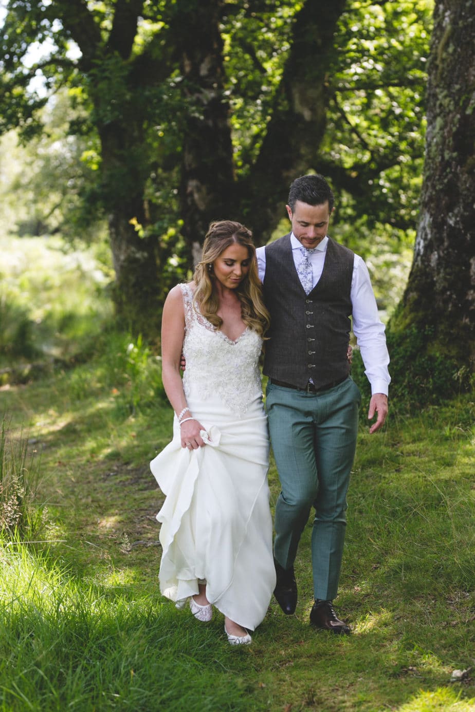 Boho greenery-filled wedding at Kippure Estate by Wild Things Wed | One Fab Day