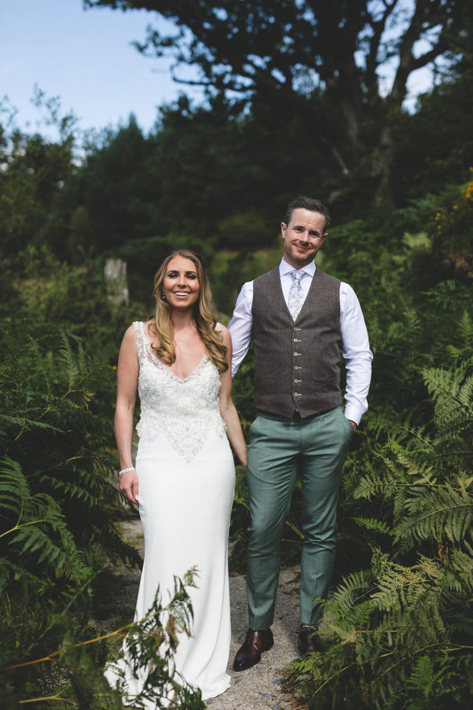 Boho greenery-filled wedding at Kippure Estate by Wild Things Wed | One Fab Day