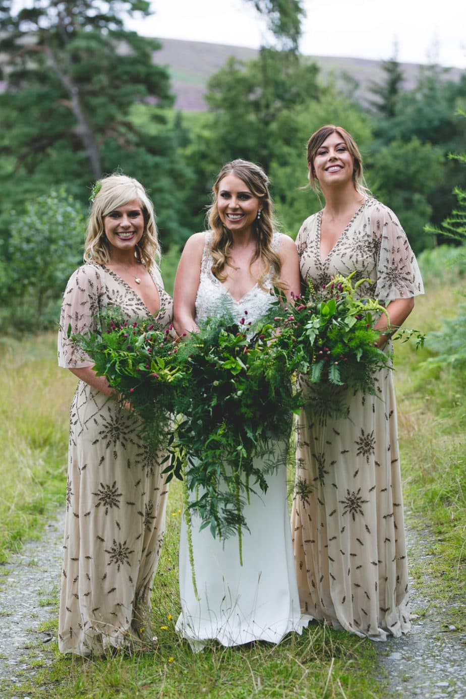 Boho greenery-filled wedding at Kippure Estate by Wild Things Wed | One Fab Day