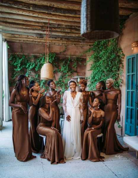 Brown Bridesmaids Dresses | One Fab Day