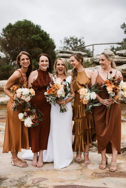 Brown Bridesmaids Dresses | One Fab Day