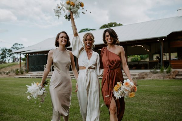 Brown Bridesmaids Dresses | One Fab Day