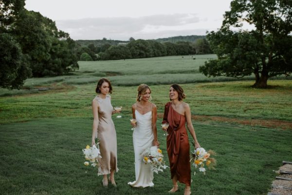 Brown Bridesmaids Dresses | One Fab Day