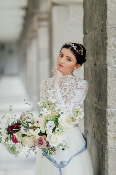 Romantic Wedding Ideas for a Small Wedding from Royal Hospital Kilmainham | One Fab Day