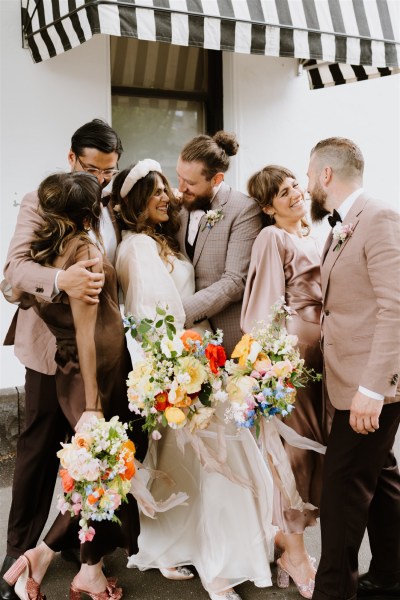 Brown Bridesmaids Dresses | One Fab Day