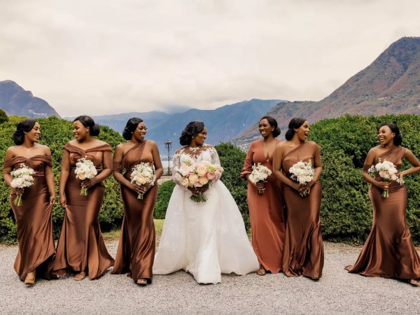 Brown Bridesmaids Dresses | One Fab Day