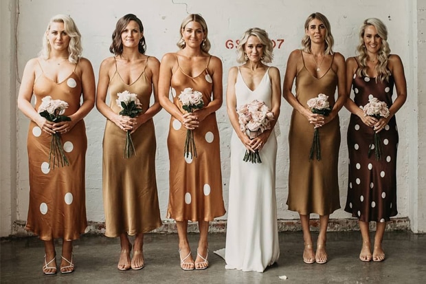 Brown Bridesmaids Dresses | One Fab Day