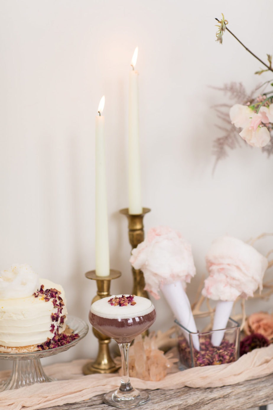 Modern Spring Wedding Inspiration in Muted Pastels and Gold | One Fab Day