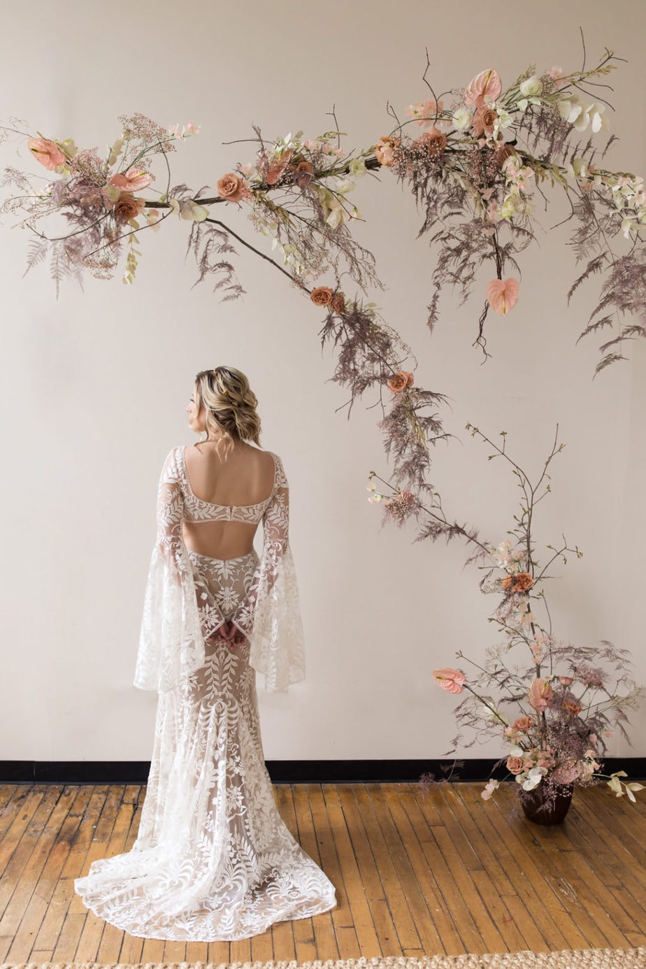 Modern Spring Wedding Inspiration in Muted Pastels and Gold | One Fab Day