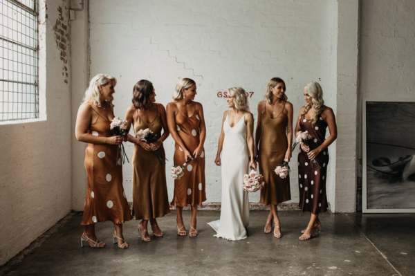 Brown Bridesmaids Dresses | One Fab Day