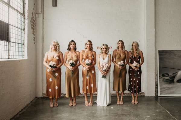 Brown Bridesmaids Dresses | One Fab Day