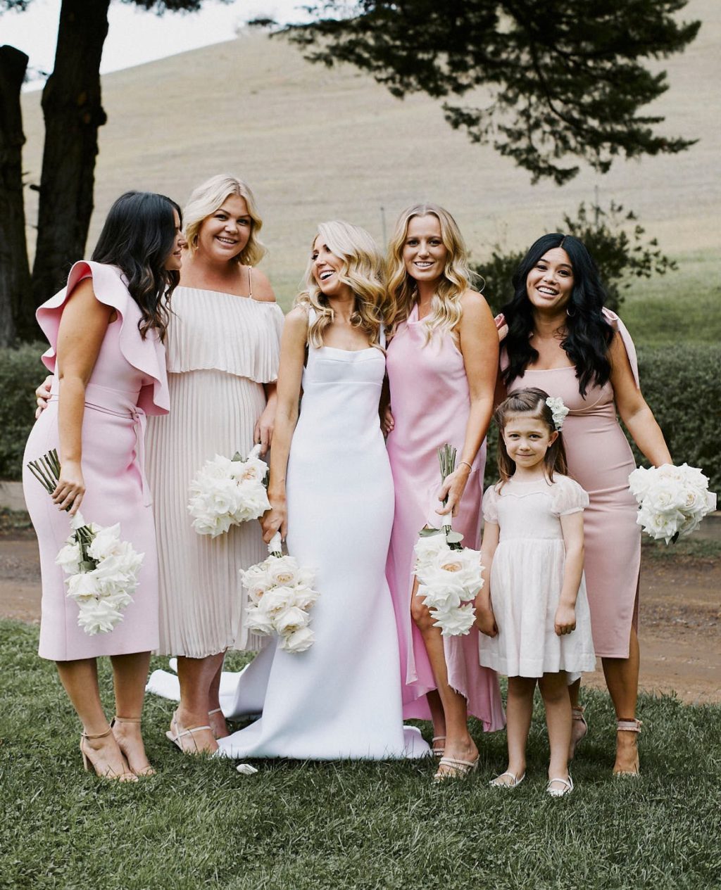 The Biggest Bridesmaids Dress Trends for 2021 - Bridesmaids in Pink | One Fab Day