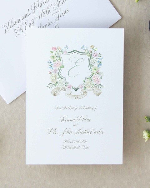 Spring Wedding Invite | One Fab Day