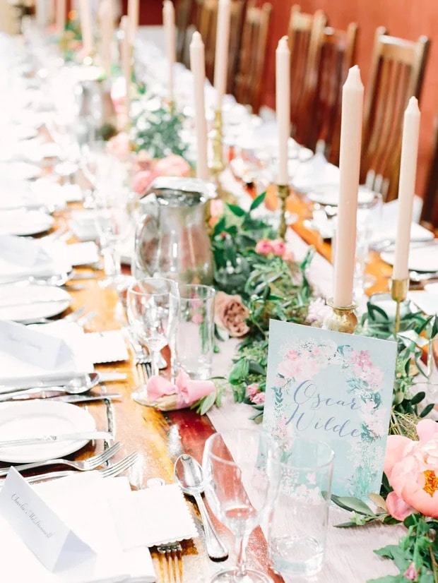 Wedding Table Name Ideas | OneFabDay.com