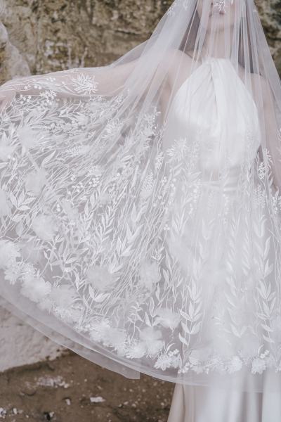 The Louisa Veil | The Unveiled Collection: Halfpenny London Wedding Dresses 2022 | One Fab Day