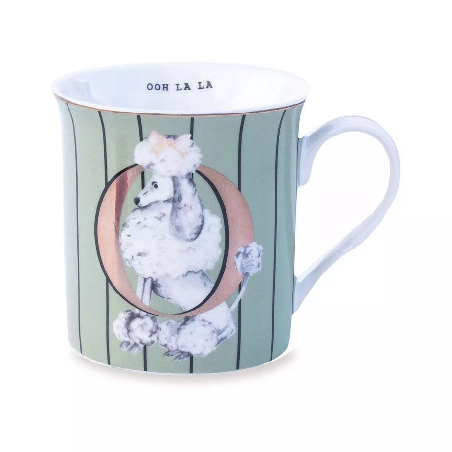 Unique and Alternative Bridesmaids Gift Ideas: Initial Mug | One Fab Day