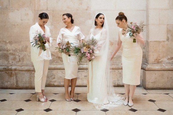 White Bridesmaid Dresses | One Fab Day