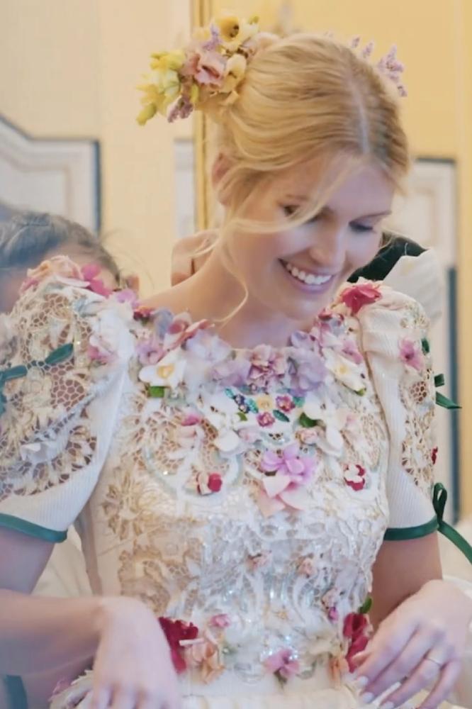 Lady Kitty Spencer wedding dress