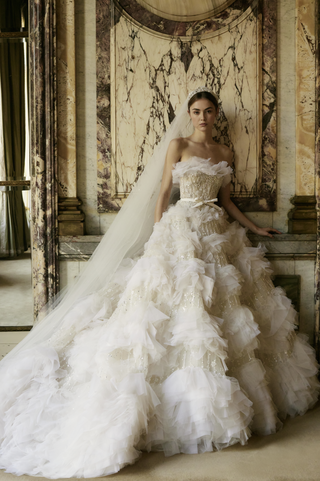 Strapless Ballgowns | Wedding Dress Trends for 2022 | see them all on OneFabDay.com