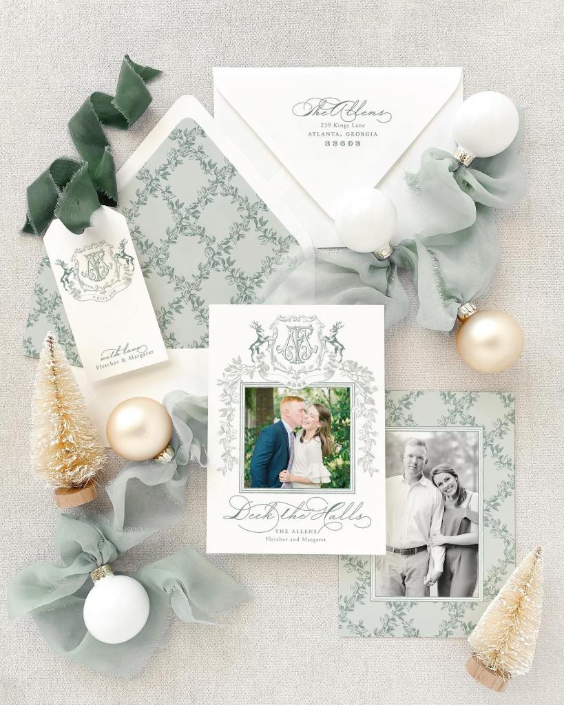 Christmas and Winter Wedding Stationery Inspiration from onefabday