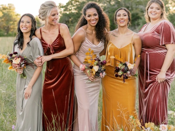 Jewel-Toned Bridesmaids Dresses | The Top Bridesmaids Dress Trends for 2022 | One Fab Day