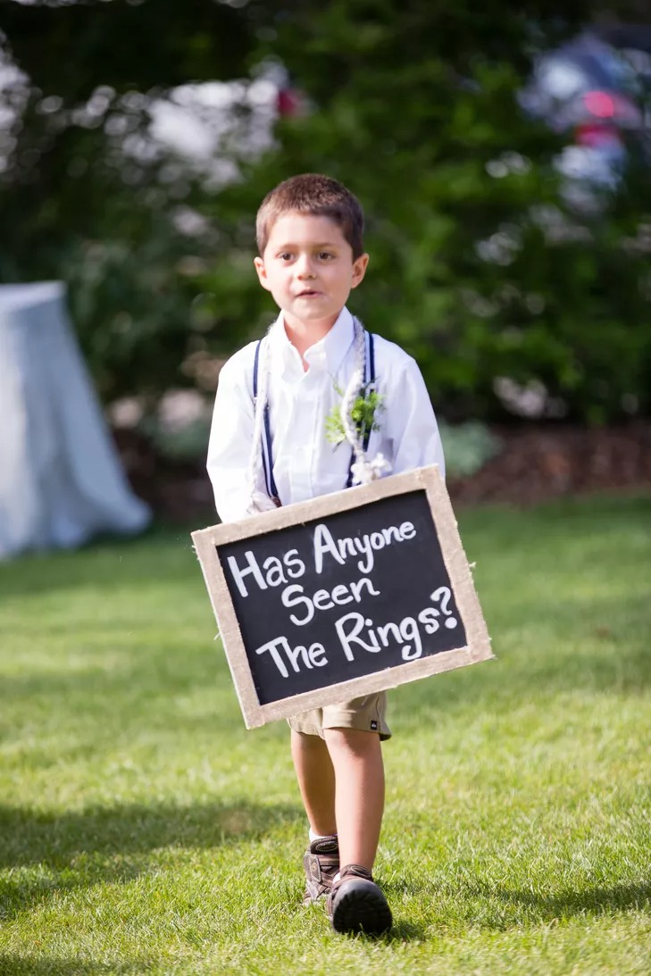 The Best Wedding Signs for Kids