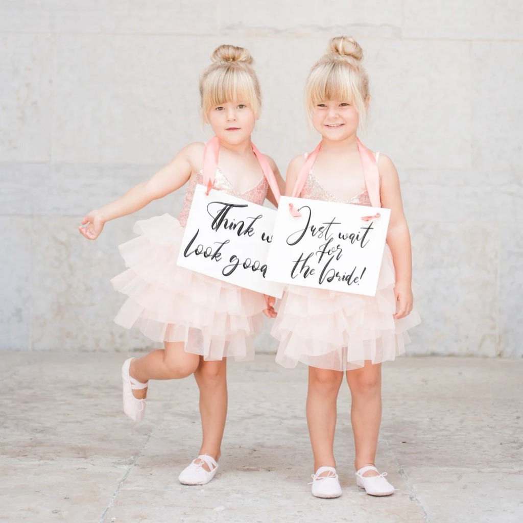 The Best Wedding Signs for Kids