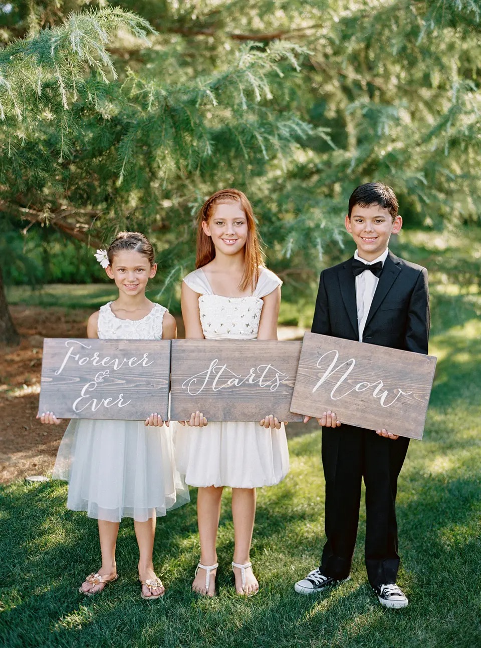 The Best Wedding Signs for Kids