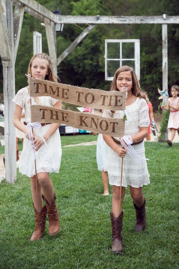 The Best Wedding Signs for Kids