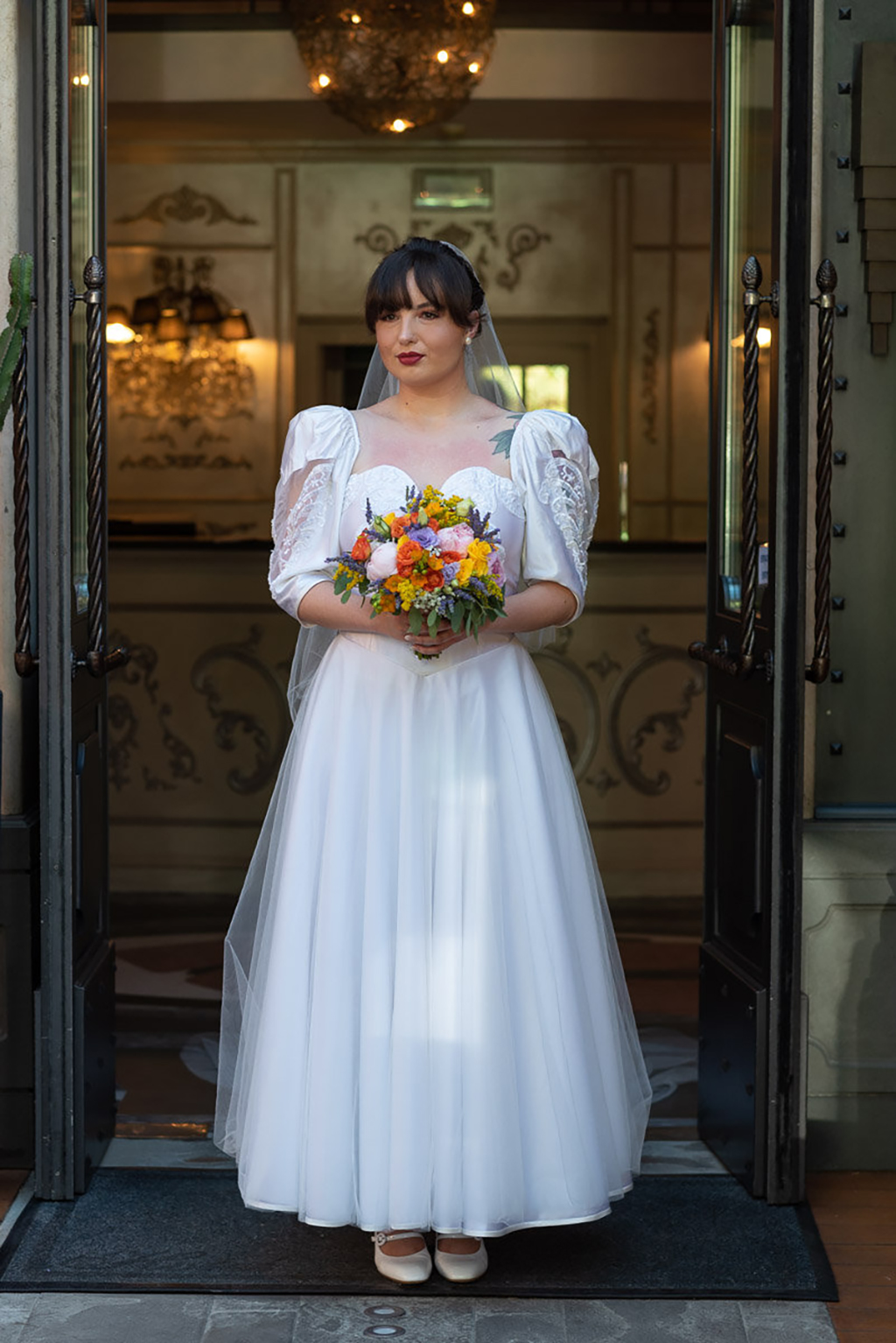 60s Bridal Hair & Makeup