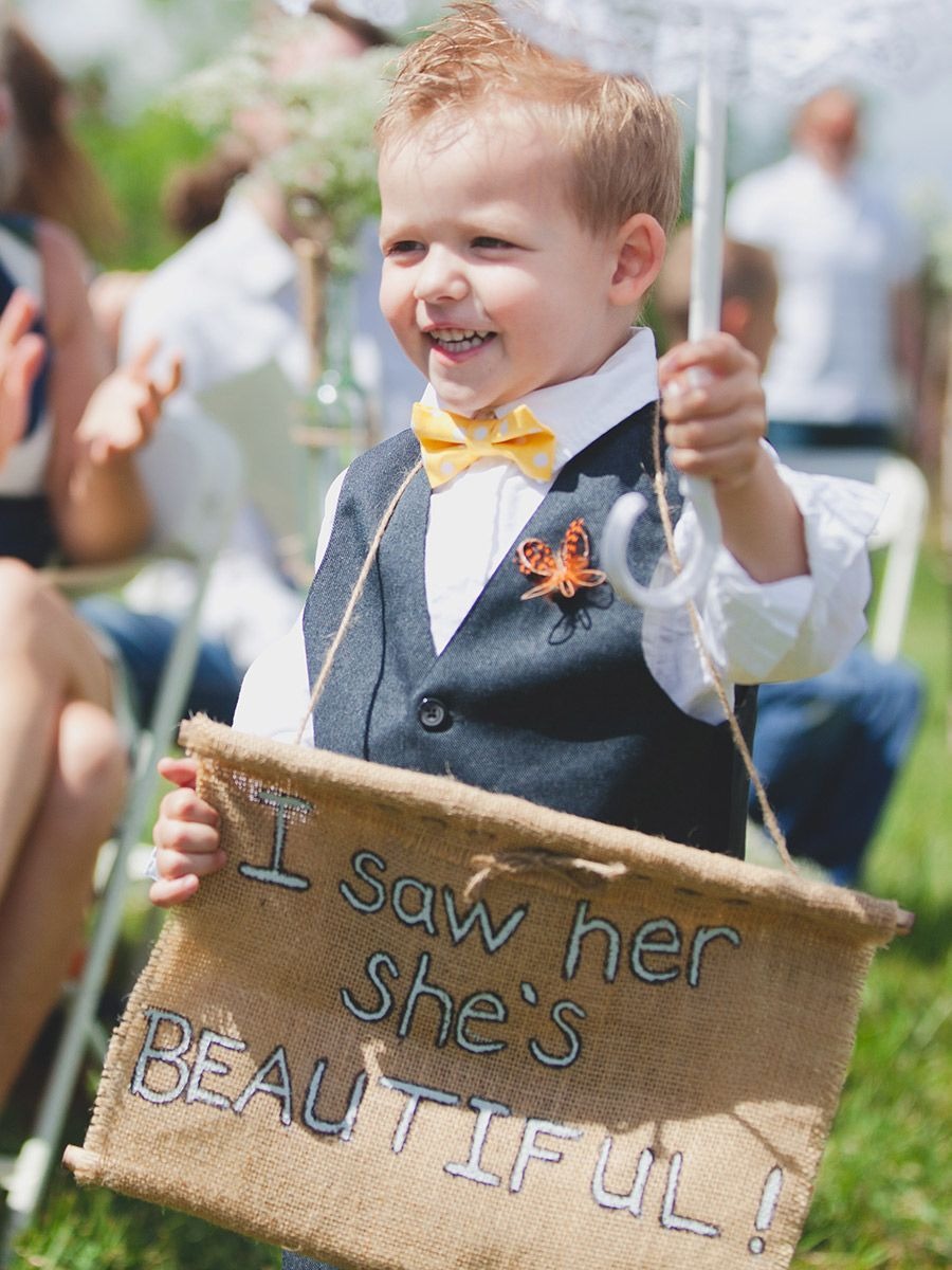 The Best Wedding Signs for Kids