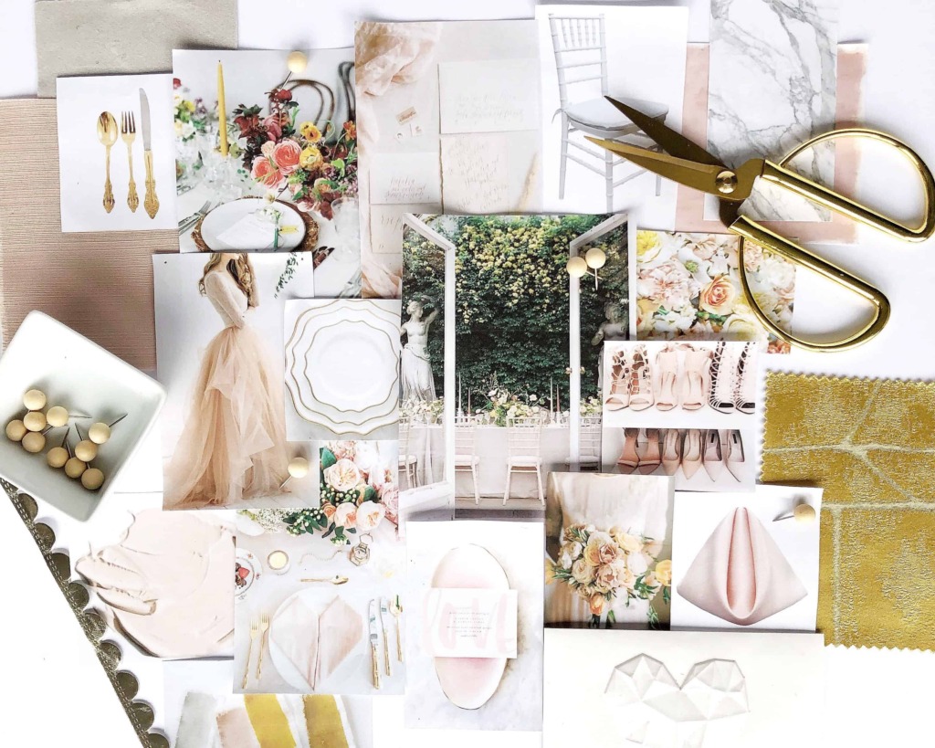 How to Create a Wedding Mood Board | One Fab Day