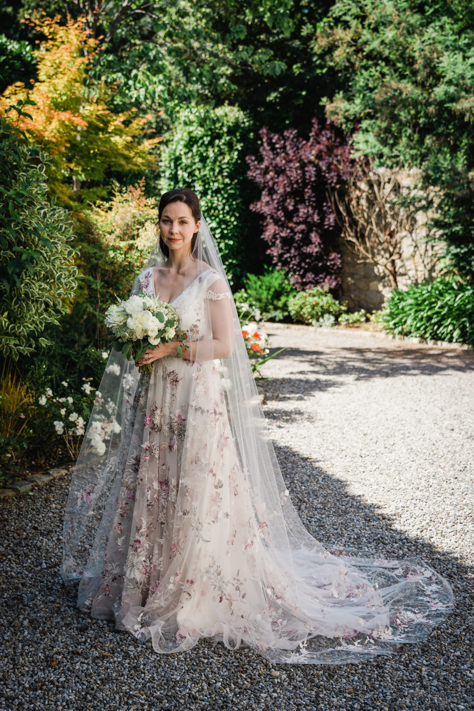 Floral Print Wedding Dress | see them all on OneFabDay.com