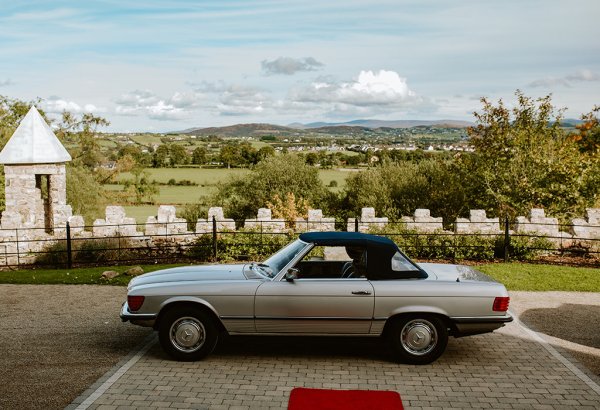 wedding car vintage