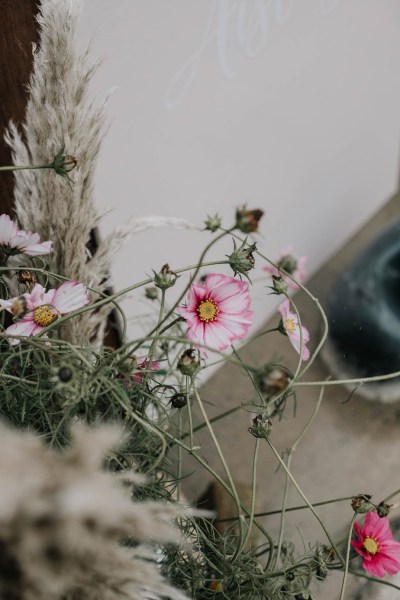 Aisling & Forbes Real Wedding flower detail