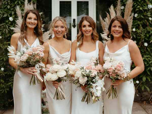 ivory bridesmaids