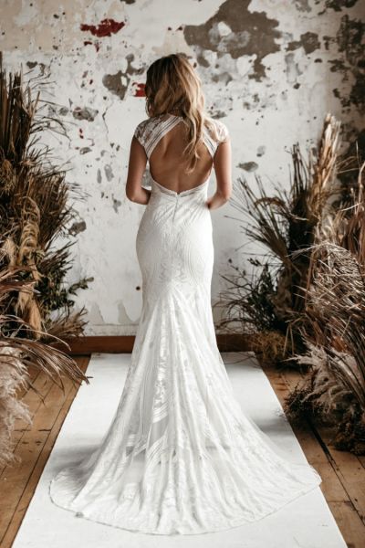 Rue de Seine Wave Rider Bridal Collection 2022 (Dress: Rafia - Off White)