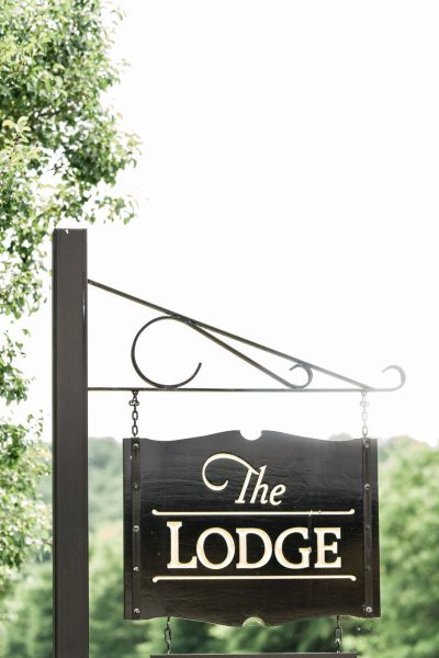 The Lodge exterior shot ceremony