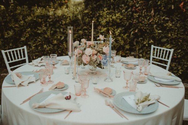 table decor and flowers