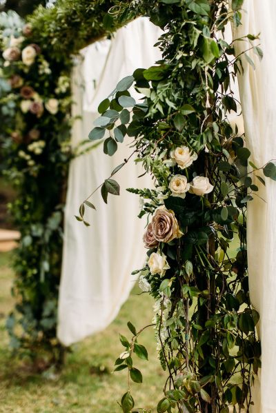 Wedding floral decor