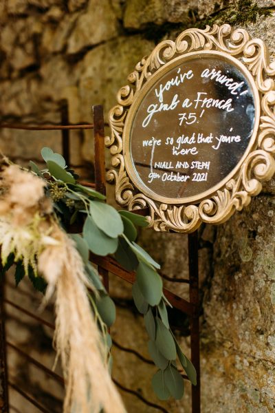 wedding welcome sign